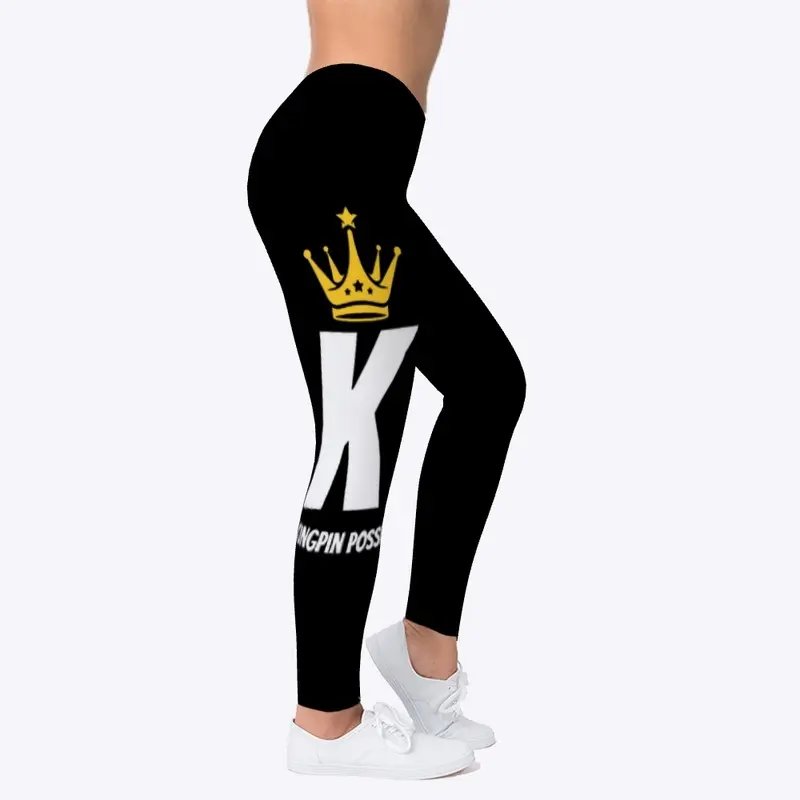 Black Leggings- Kingpin Posse