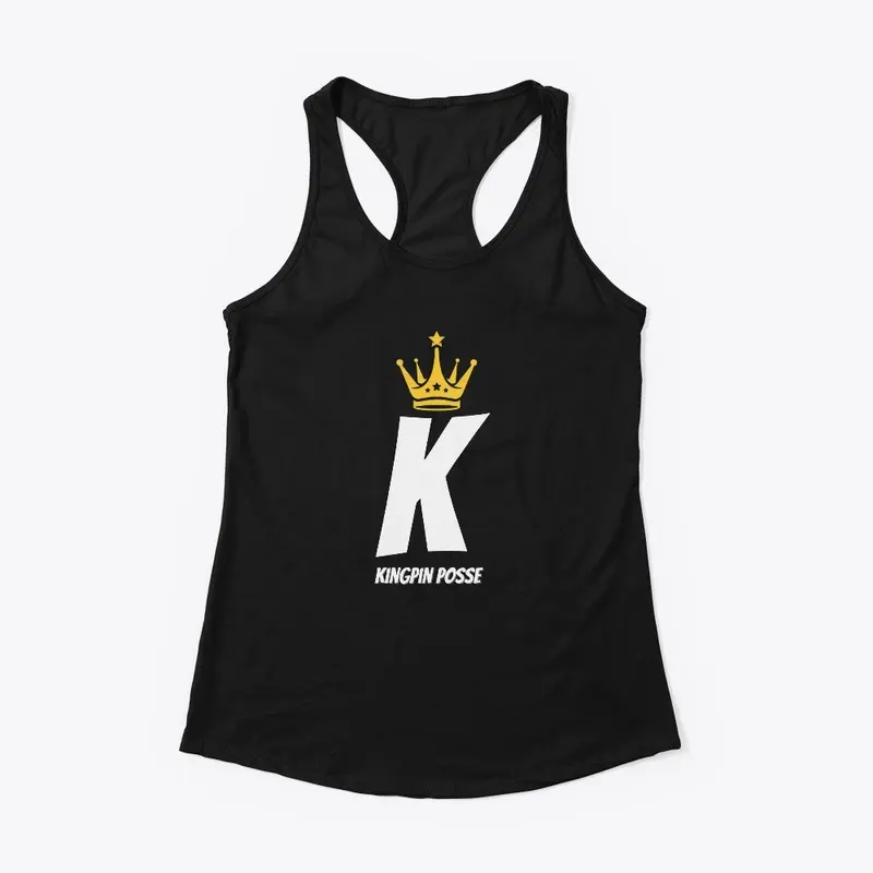 Women's Tank Top- Flowy - Black 