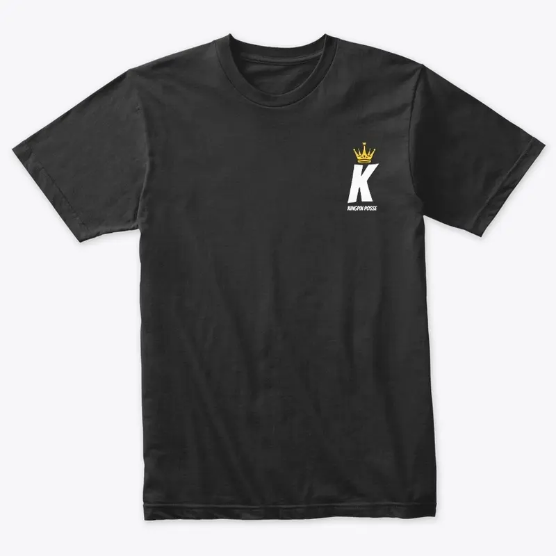 Tribend Tee - Black K logo 